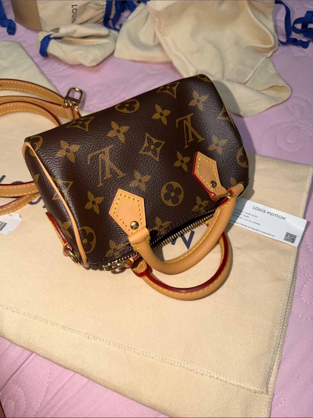 Louis Vuitton Monogram nano Speedy - Picture 8 of 10